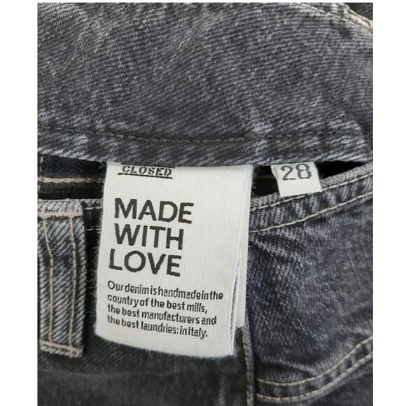 CLOSED Ibbie Dark Gray Denim Skirt- 28 MSRP $250 - Picture 11 of 16